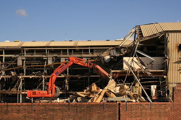 Glaxo Cumbria demolition - Hill Demolition